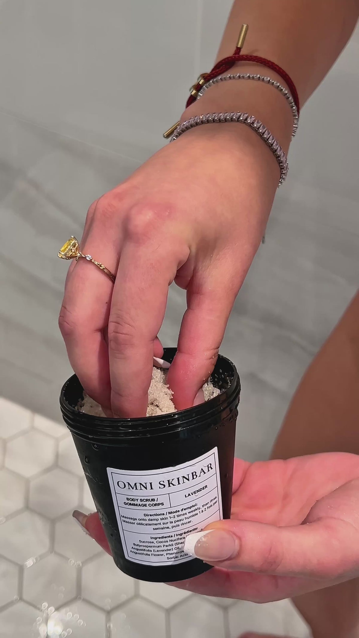 Lavender Body Scrub