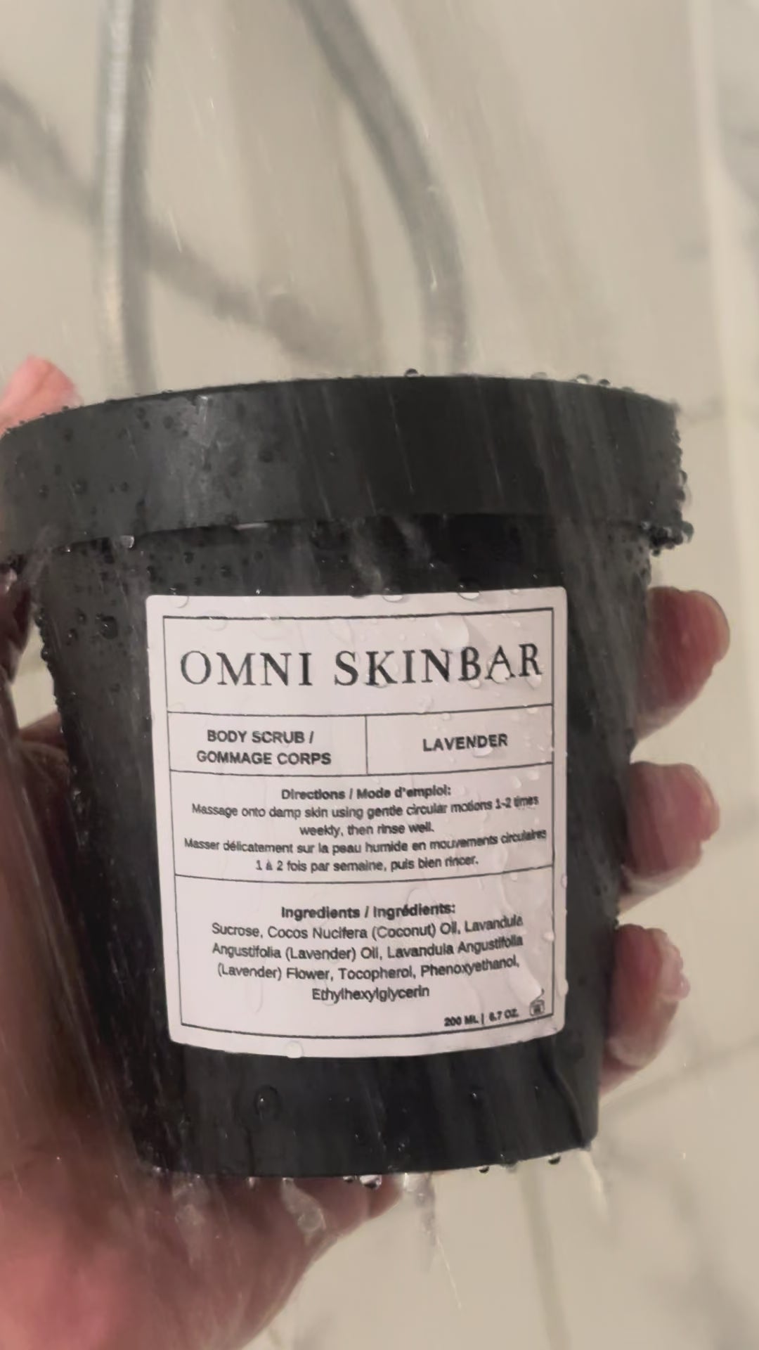 Lavender Body Scrub